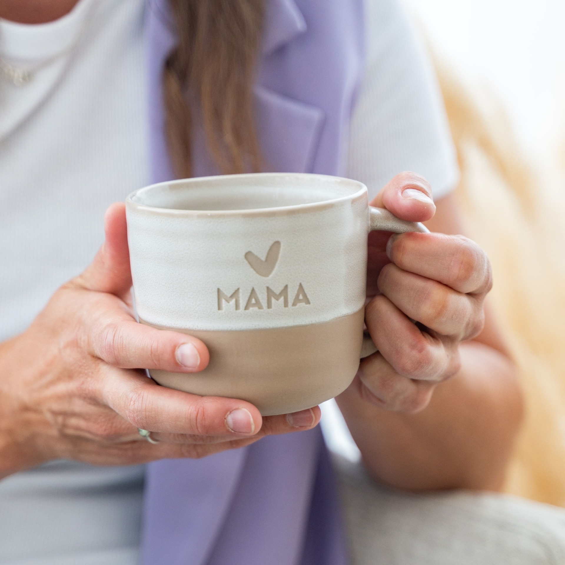 Lottea Theemok aardewerk met mama erop