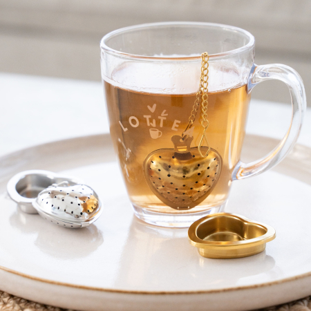 Lottea Theezeefje Hartjesvorm